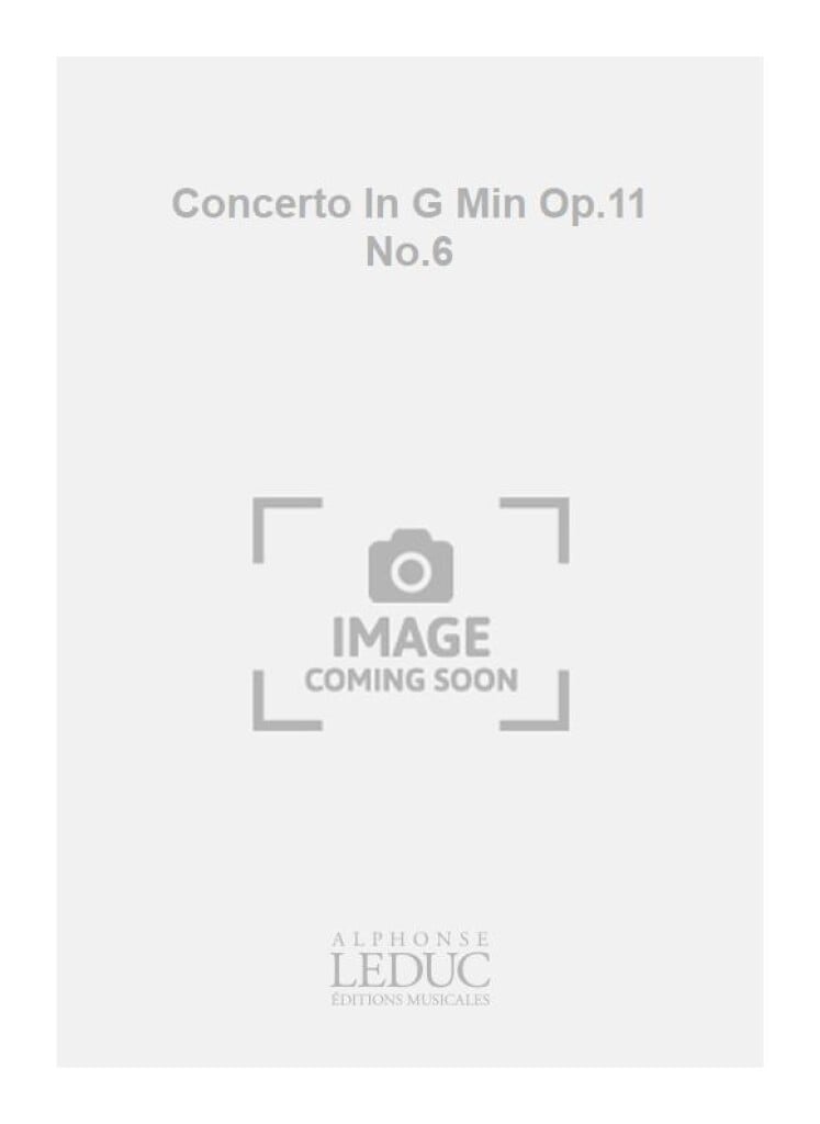 Concerto In G Min Op.11 No.6